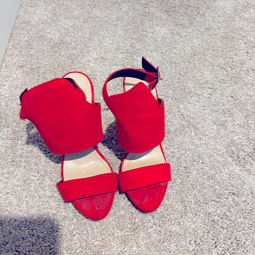 Red Hot Zara Heels
